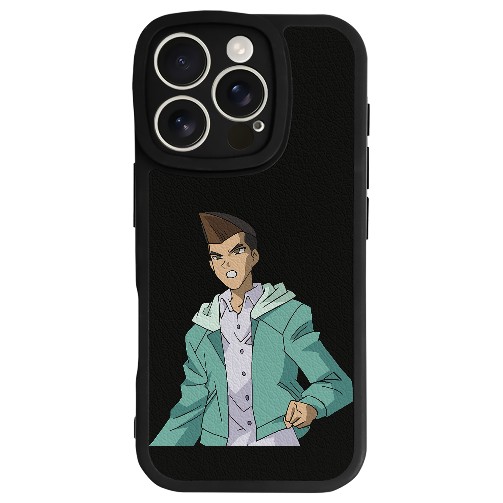 遊☆戯☆王 Yu-Gi-Oh! 【iPhone 16シリーズ対応】シリコンスマホケース（レザー調） 材質：シリコン